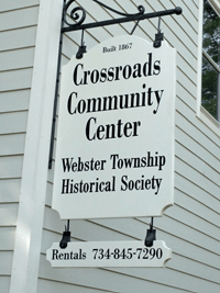 Crossroad Community Center Sign