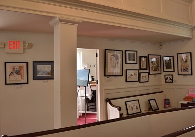 Art Display in Church