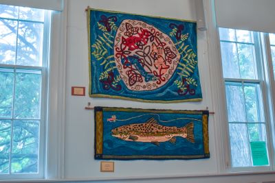 Rug Hooking Display