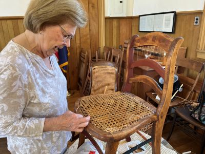 Chair caning