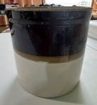 2-tone Stoneware Crock