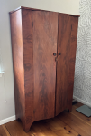 Red Painted Cupboard